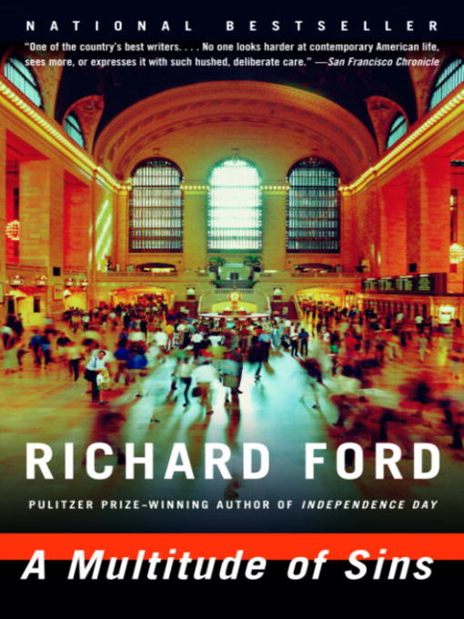 Title details for A Multitude of Sins by Richard Ford - Wait list